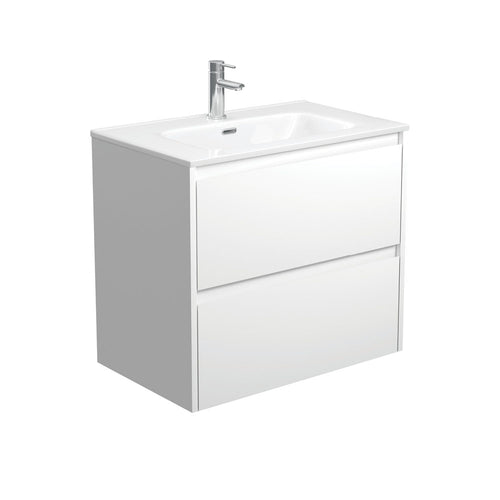 Joli Amato 750 Satin White Wall-Hung Vanity