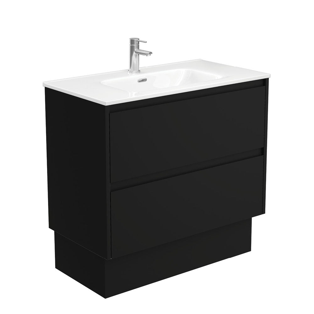 Joli Amato Satin Black Vanity On Kick