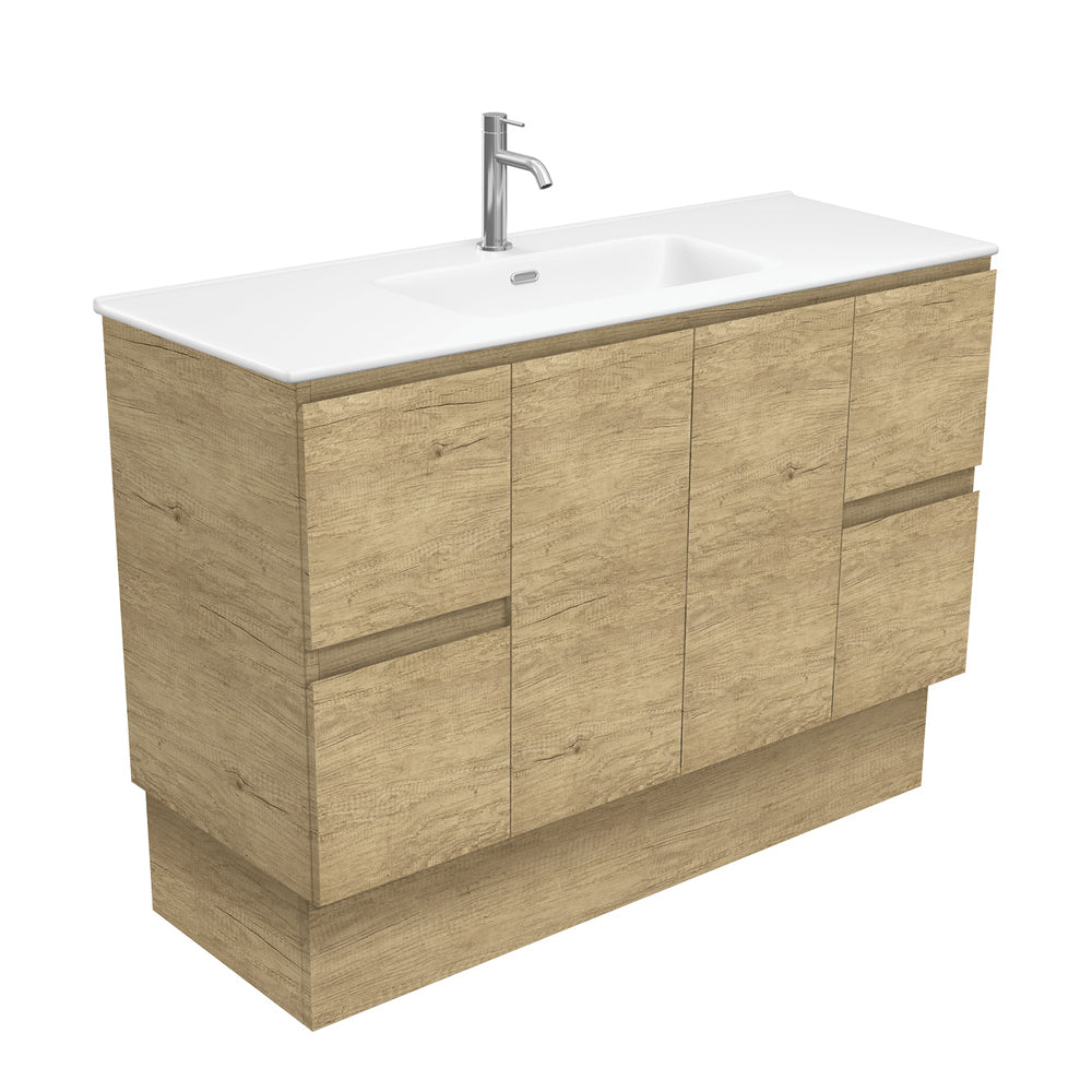 Joli Matte Edge Scandi Oak Vanity On Kickboard