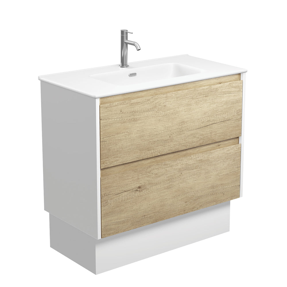 Joli Matte Amato Scandi Oak Vanity On Kickboard with