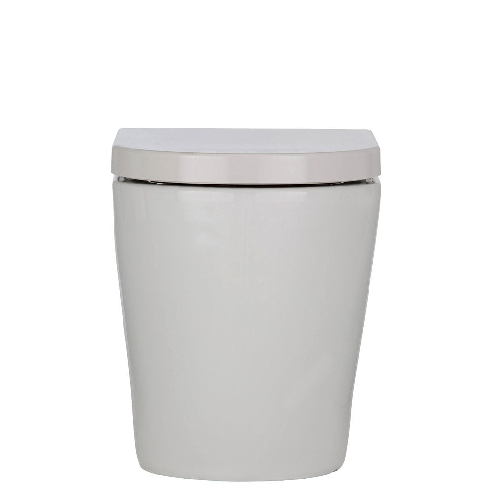 Koko Tornado Flush Wall-Faced Toilet Suite, Gloss White - Neche Interiors