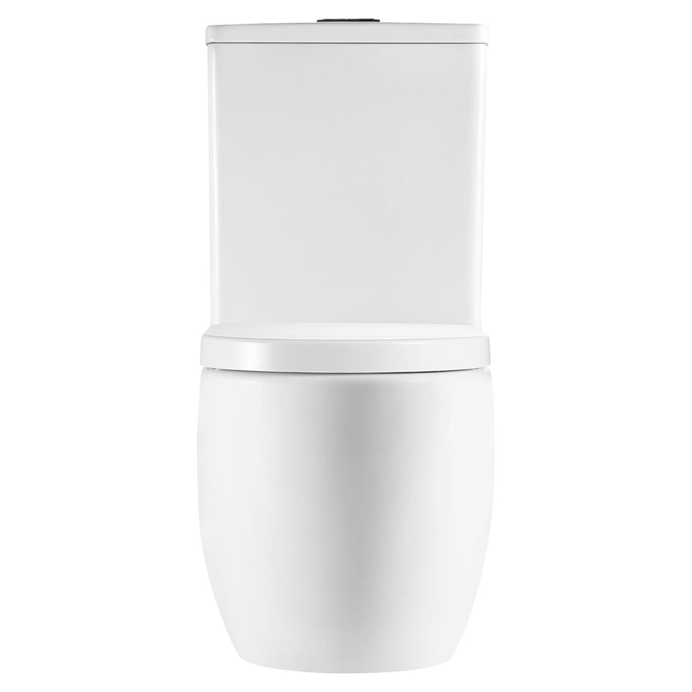 Joli Tornado Flush Back-to-Wall Toilet Suite, Gloss White - Neche Interiors