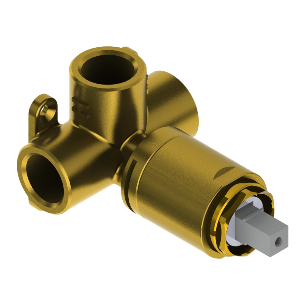 Universal Shower Mixer Body MP25 -Round
