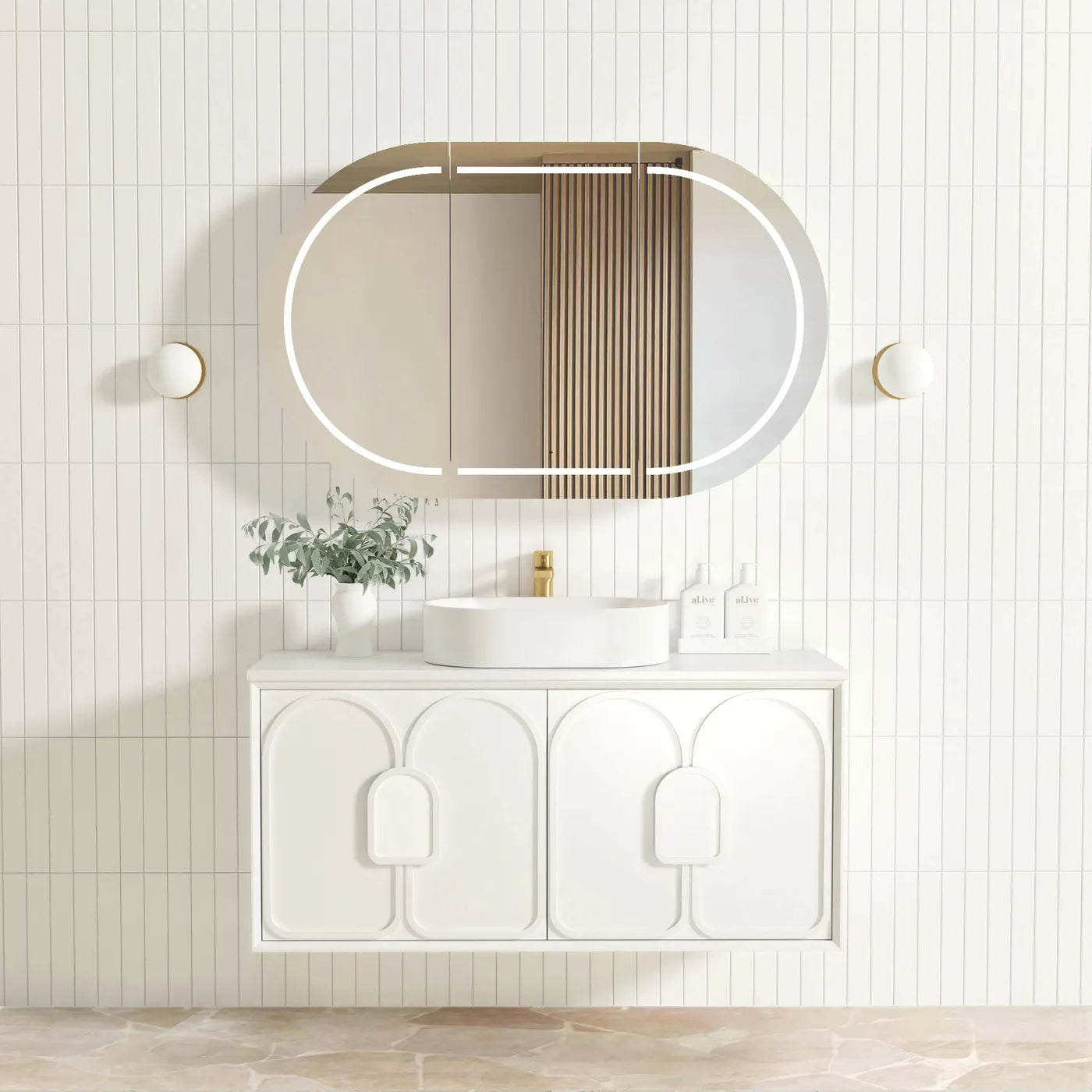 The Laguna Collection - Satin White - Neche Interiors