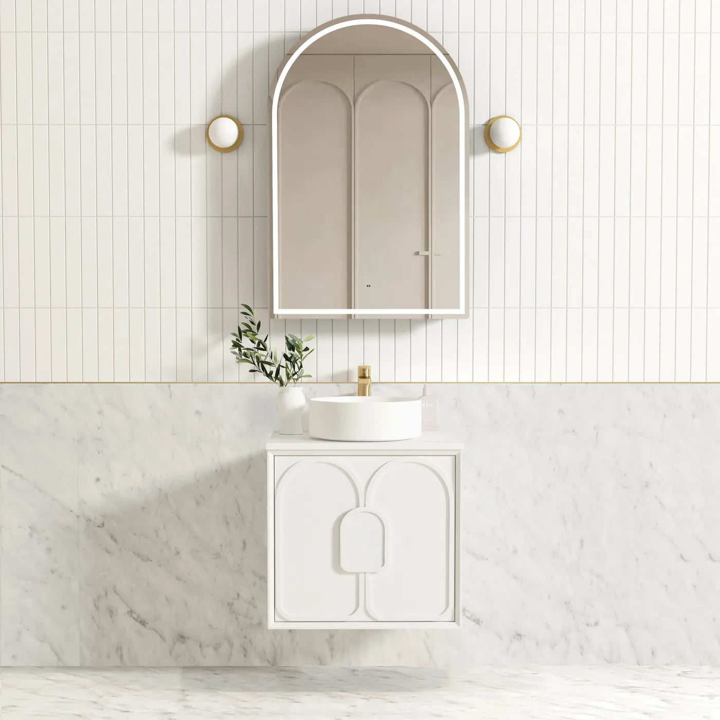 The Laguna Collection - Satin White - Neche Interiors