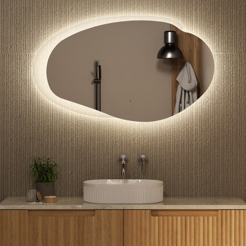Evanston LED Asymmetrical Mirror