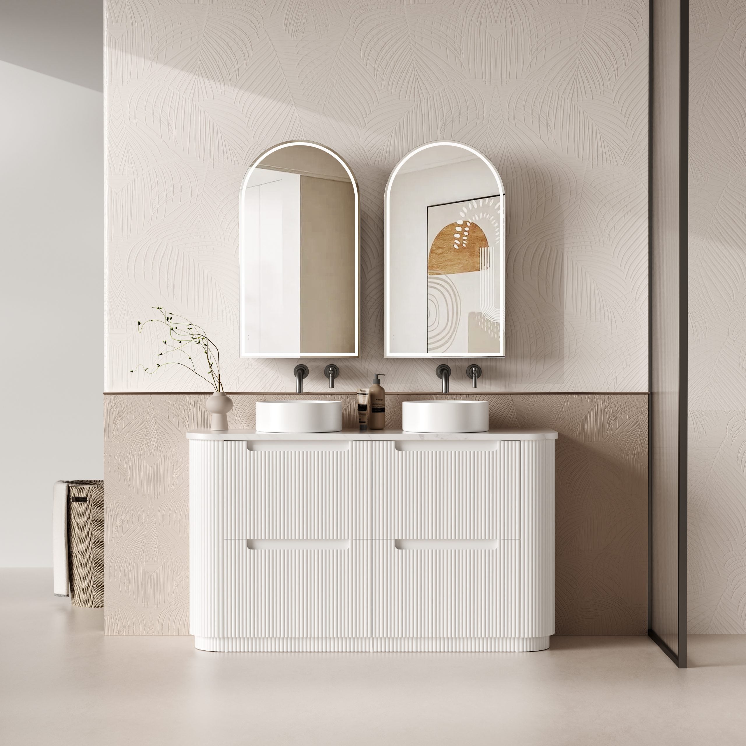 Curva Freestanding Vanity - Neche Interiors