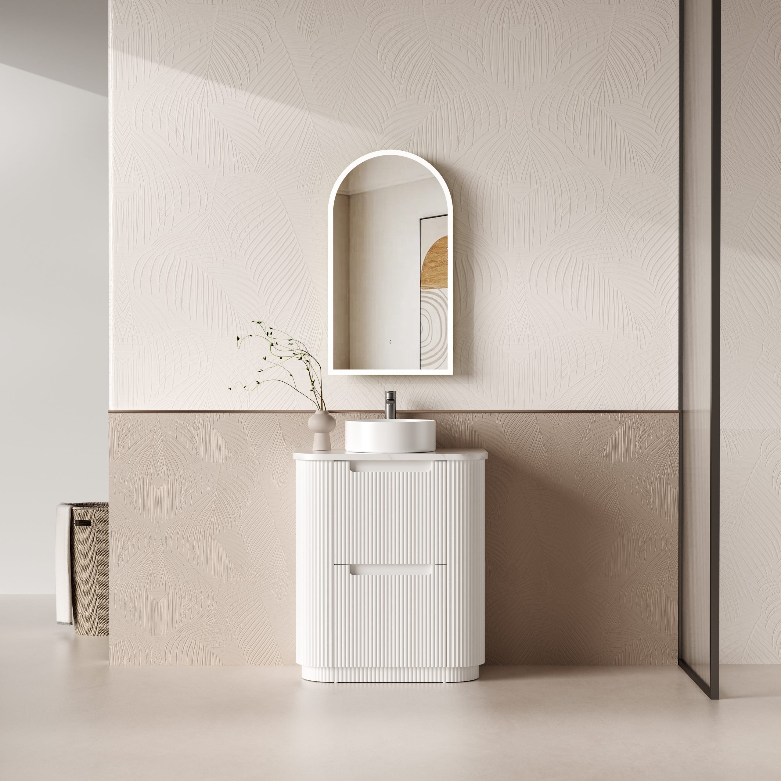 Curva Freestanding Vanity - Neche Interiors