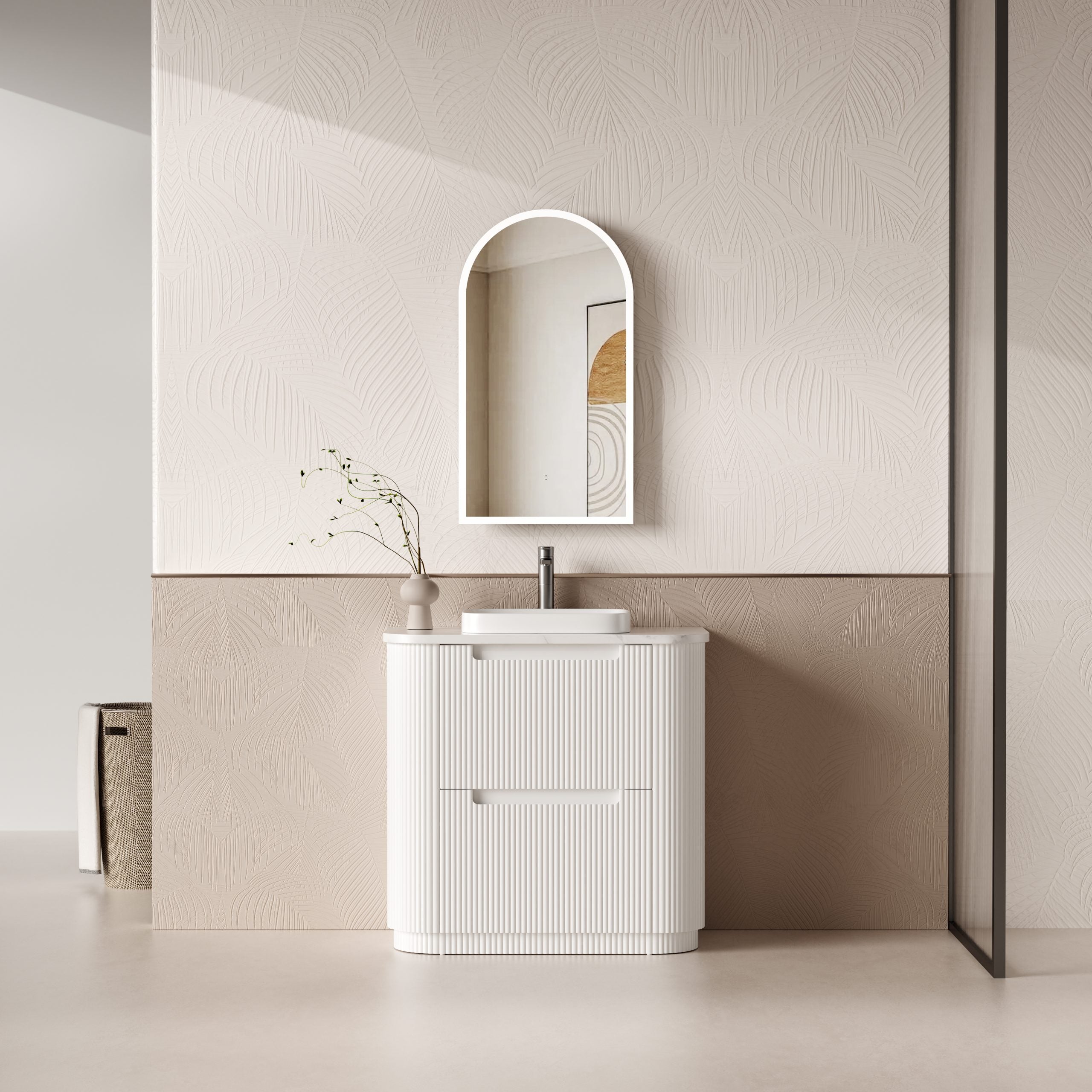 Curva Freestanding Vanity - Neche Interiors