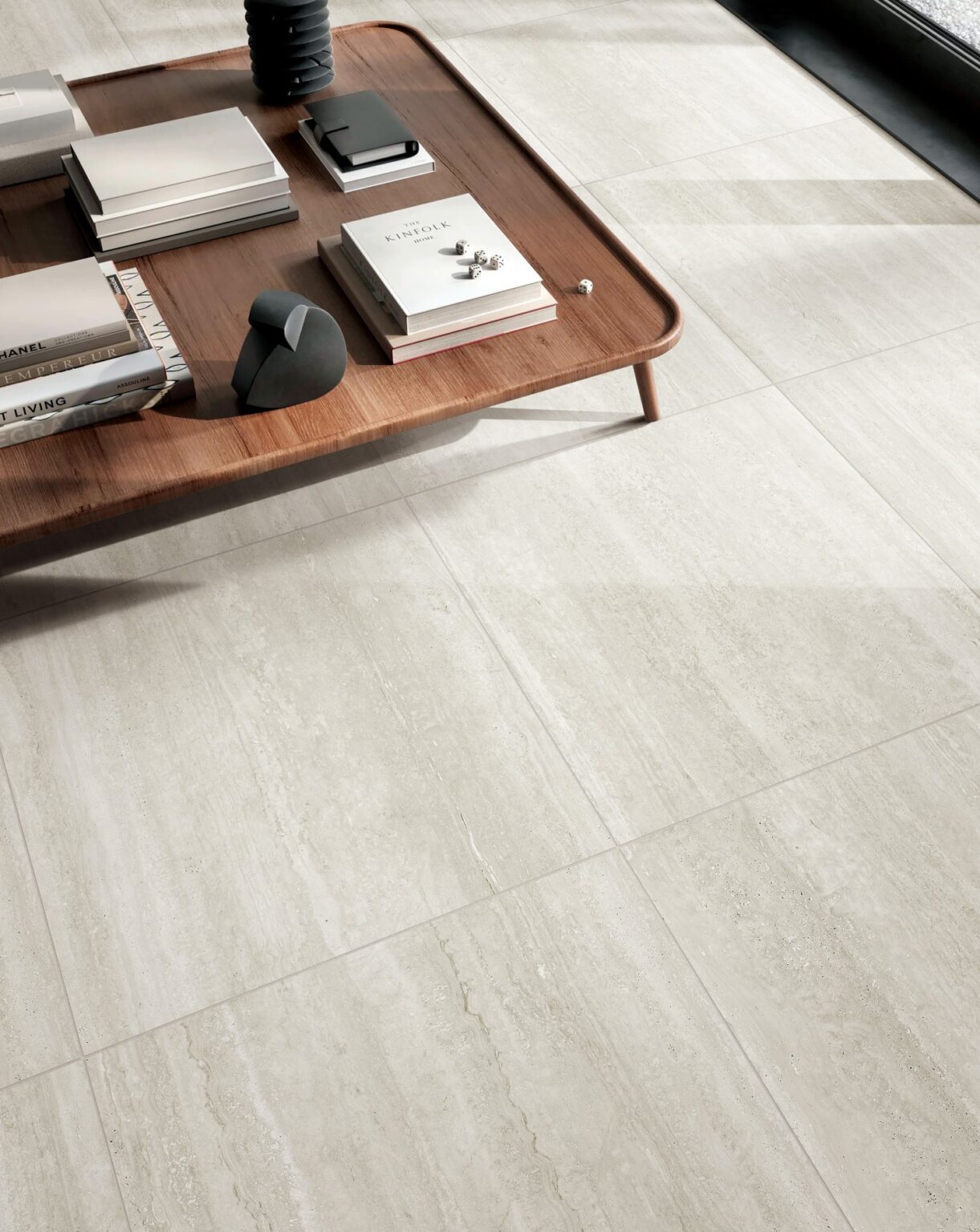 Norcia Vein Cut Travertine Porcelain Tile - Neche Interiors
