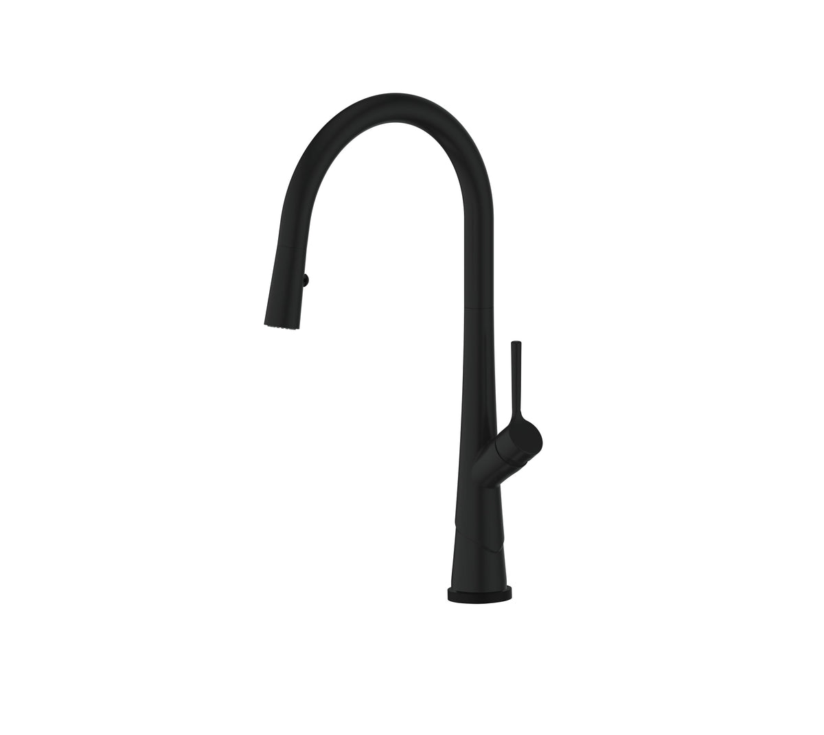 Lustro Kontact Pull-Down Sink Mixer - Matte Black (LF19580254MB)