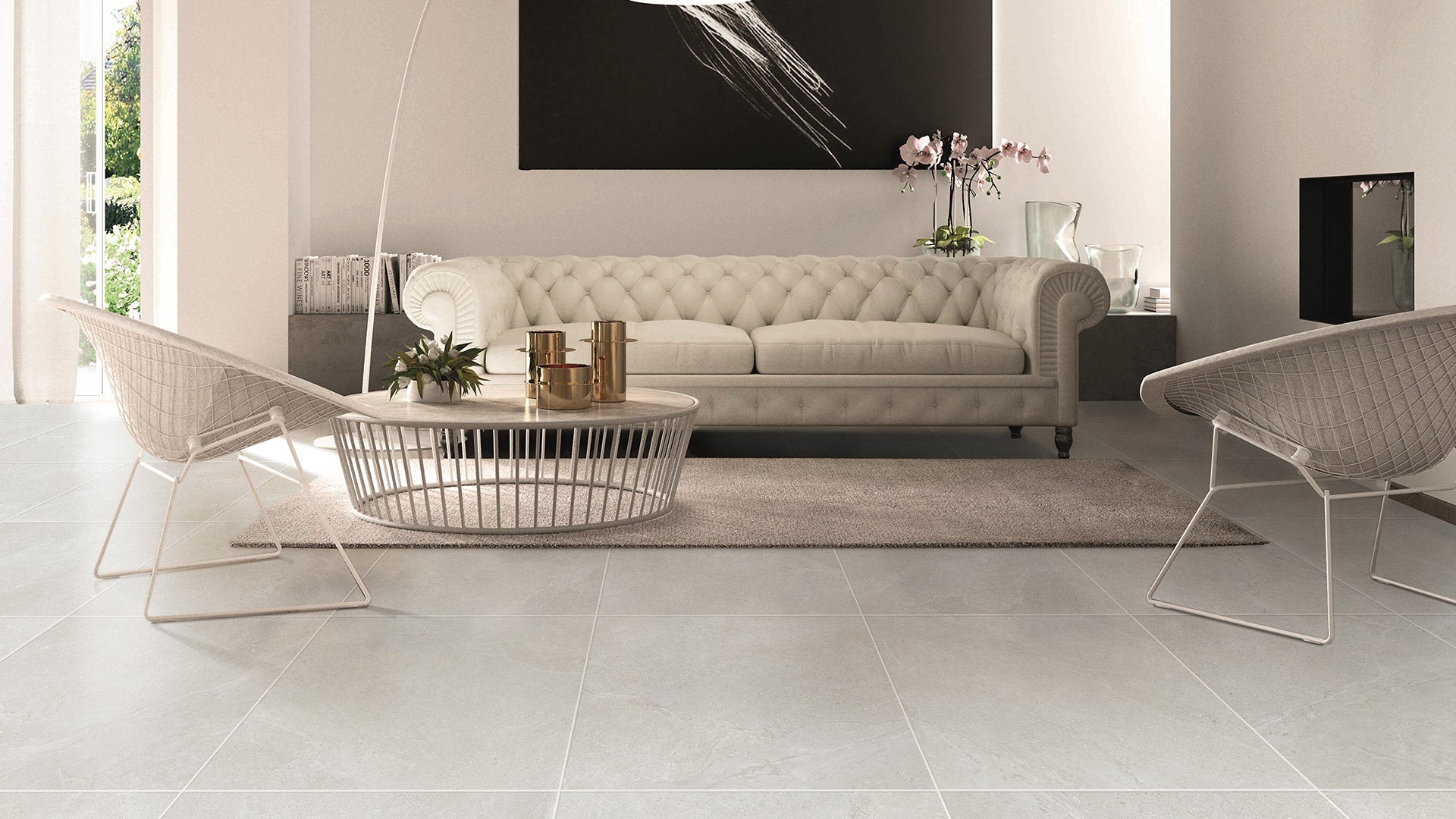 Magic Stone Porcelain Tile - Neche Interiors