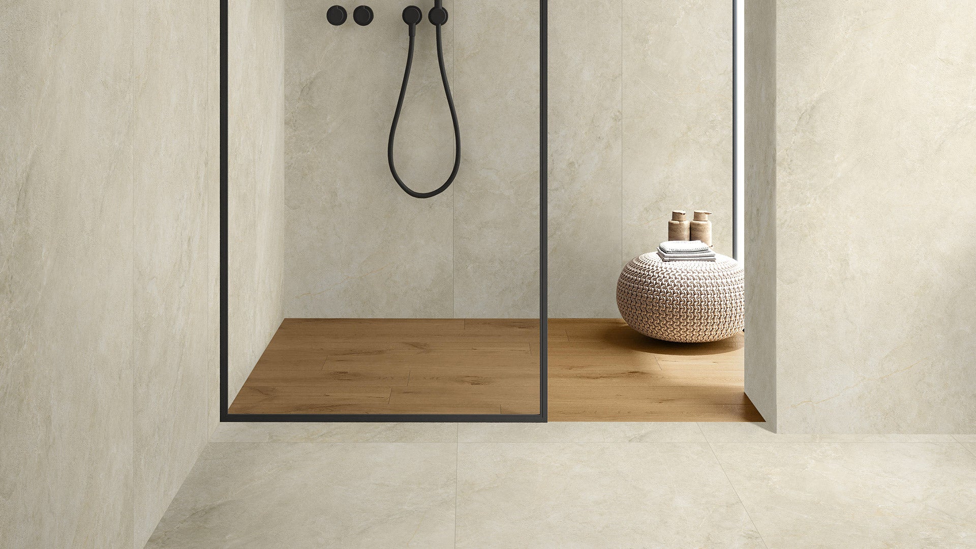 Memory Stone Porcelain Tile - Niche Interiors