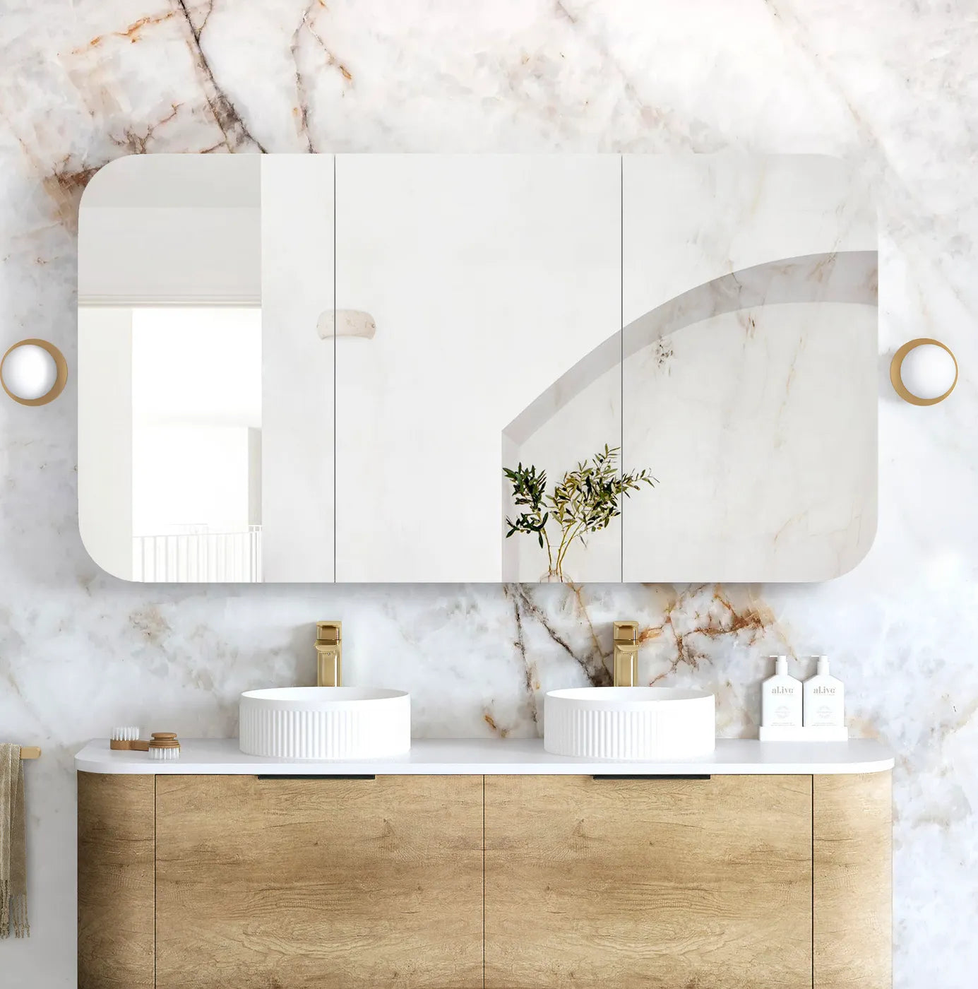 Newport Shaving Cabinet