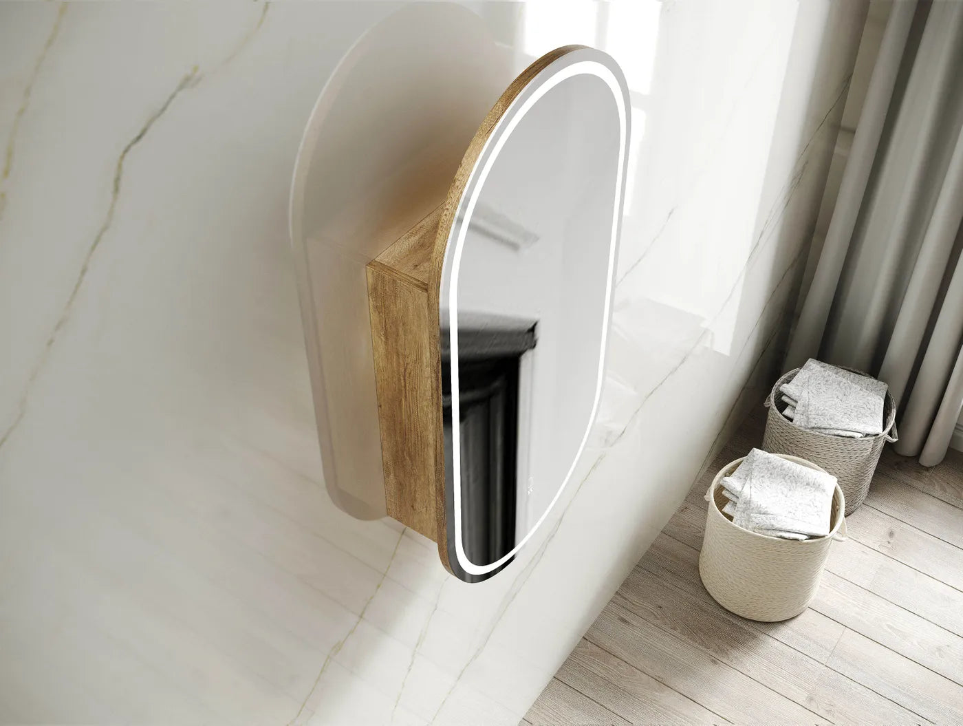 Noosa LED Shaving Cabinet - Neche Interiors