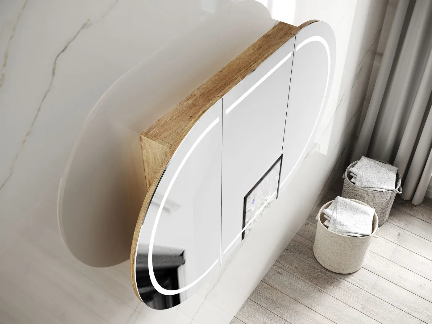 Bondi LED Shaving Cabinet - Premium Edition - Neche Interiors