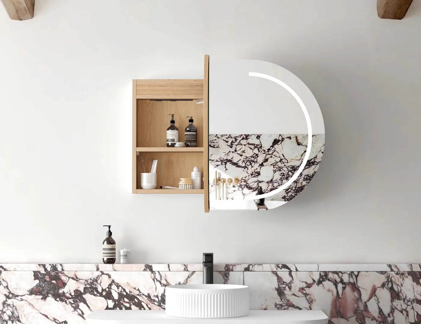 Bondi LED Shaving Cabinet - Premium Edition - Neche Interiors