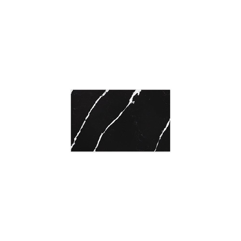 Nero Vena Silica Free Stone Top Rectangular Full Depth - Neche Interiors