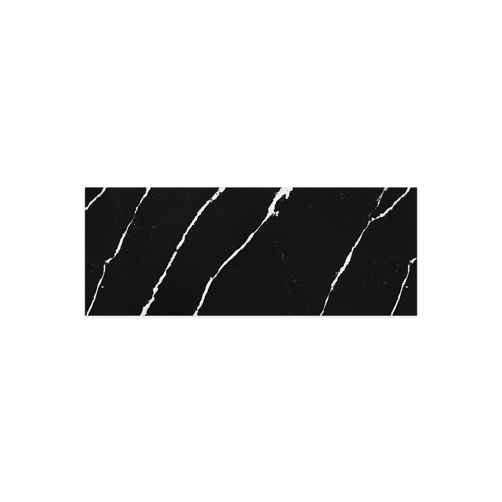 Nero Vena Silica Free Stone Top Rectangular Full Depth - Neche Interiors