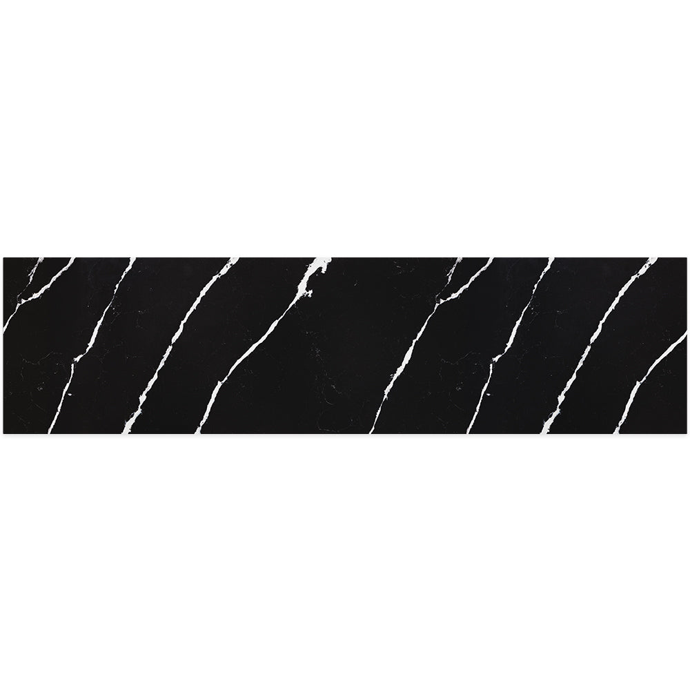 Nero Vena Silica Free Stone Top Rectangular Full Depth - Neche Interiors