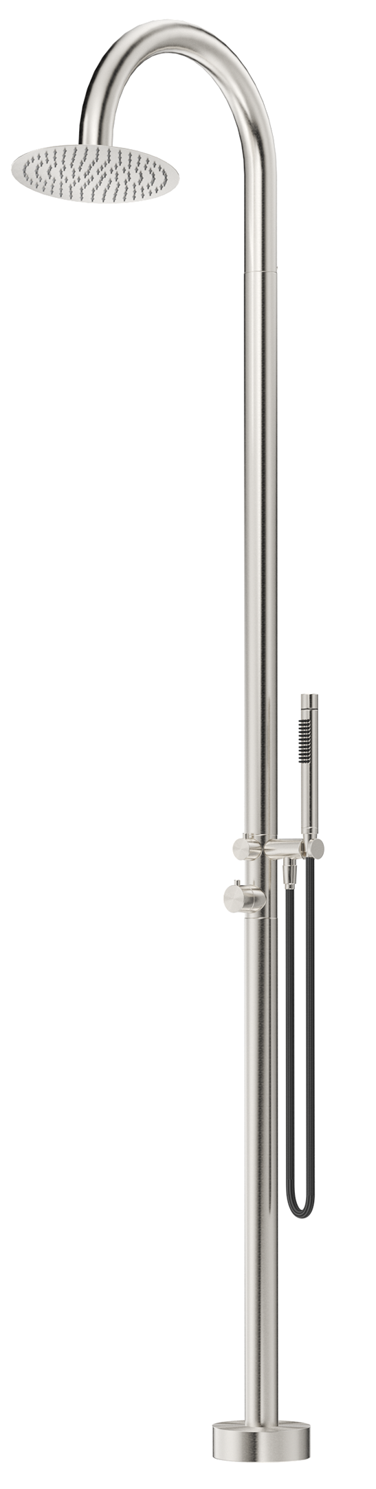 Mica Gooseneck Freestanding Outdoor Shower - Neche Interiors