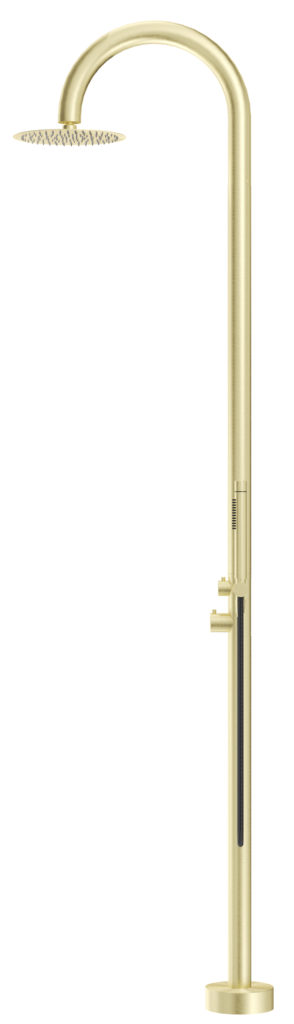 Mica Gooseneck Freestanding Outdoor Shower - Neche Interiors