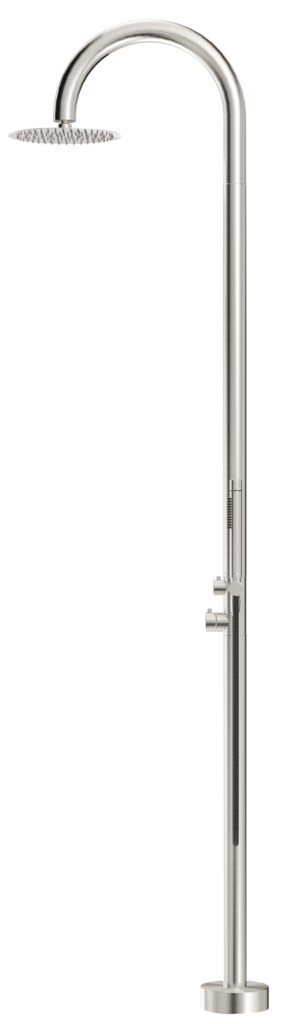 Mica Gooseneck Freestanding Outdoor Shower - Neche Interiors