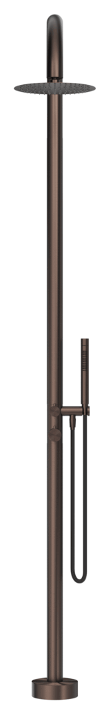 Mica Gooseneck Freestanding Outdoor Shower - Neche Interiors
