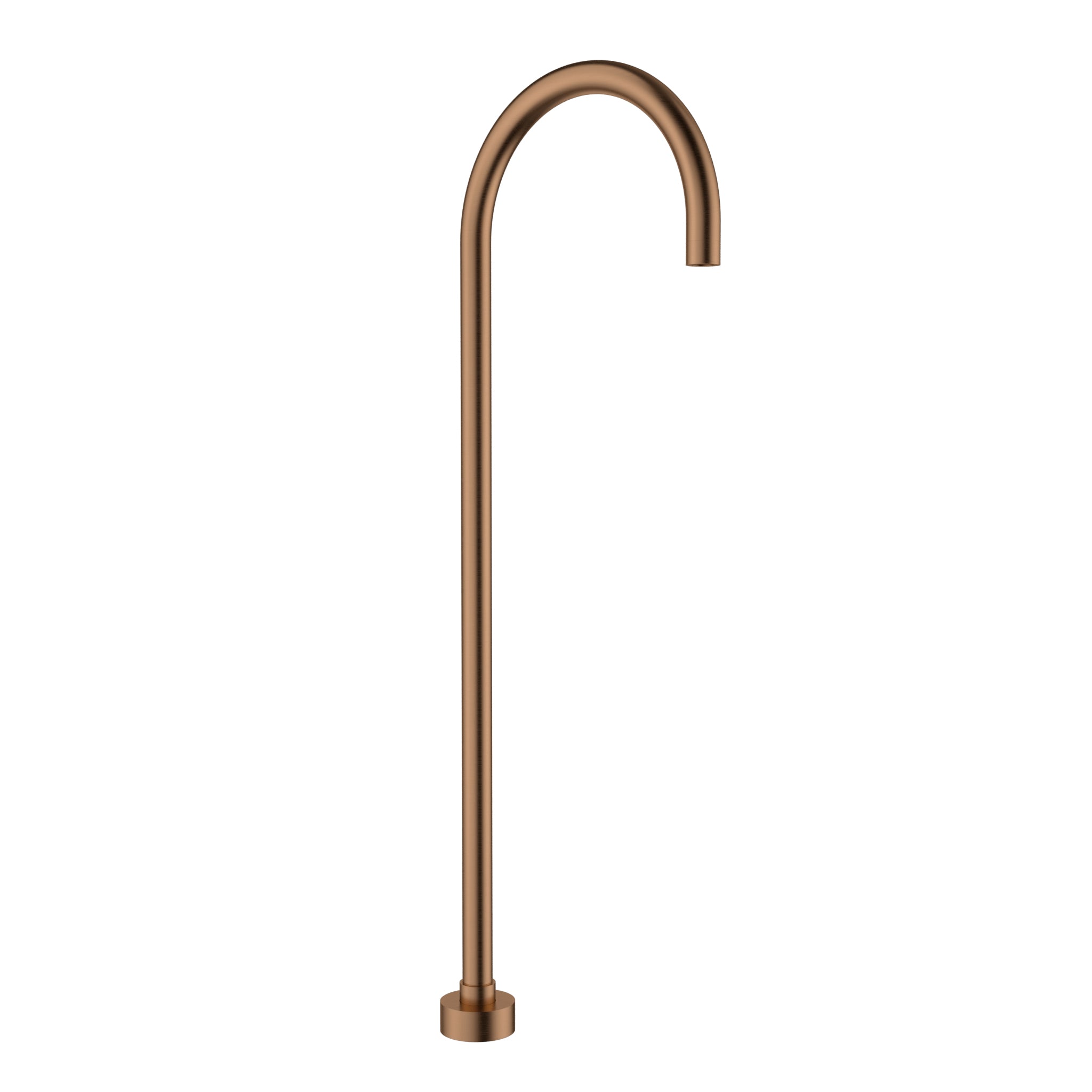 Yale Round Floor-Mounted Bath Spout