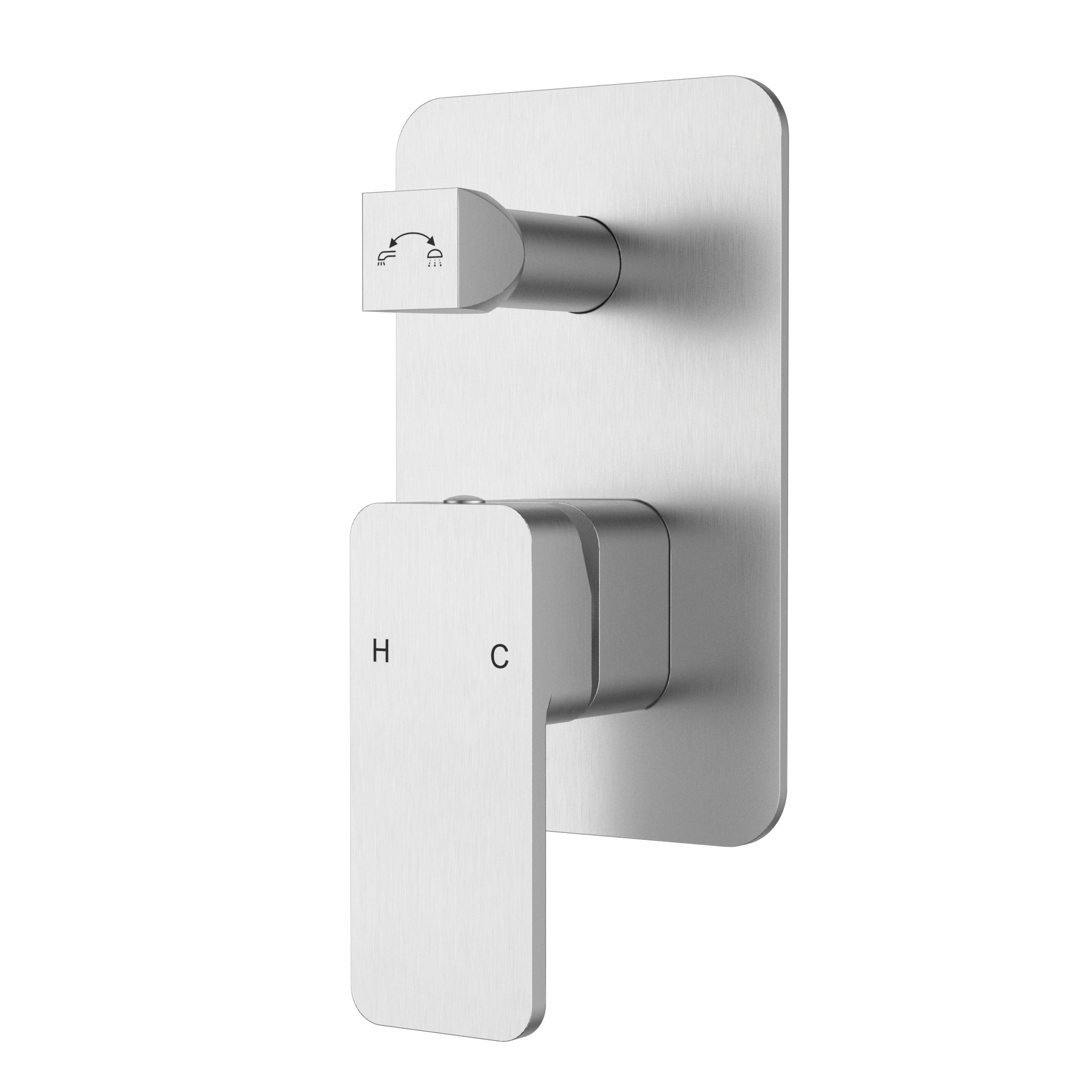 Nova Wall Mixer With Diverter - Neche Interiors