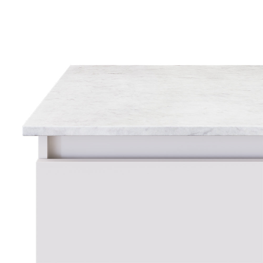 Polar Sacco Silica Free Stone Top Rectangular Full Depth