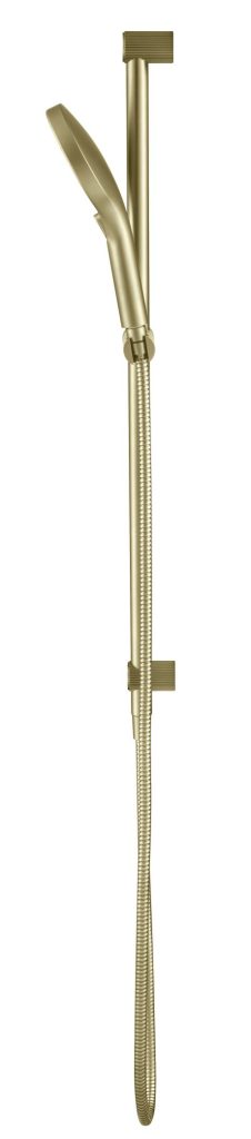 Mica Fluted Shower Rail - Inbuilt Inlet - Neche Interiors