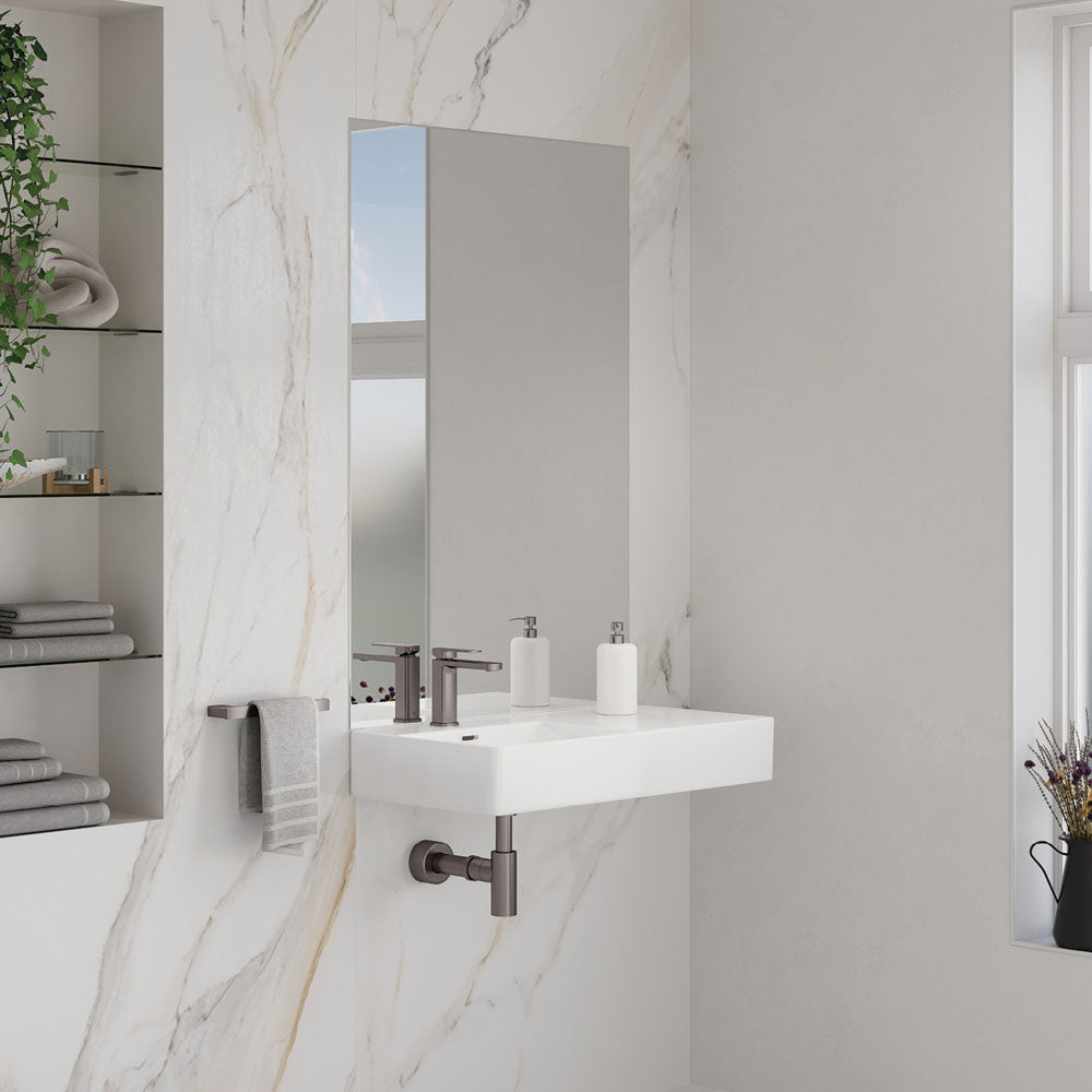 Petra 800 Left-Hand Wall Basin