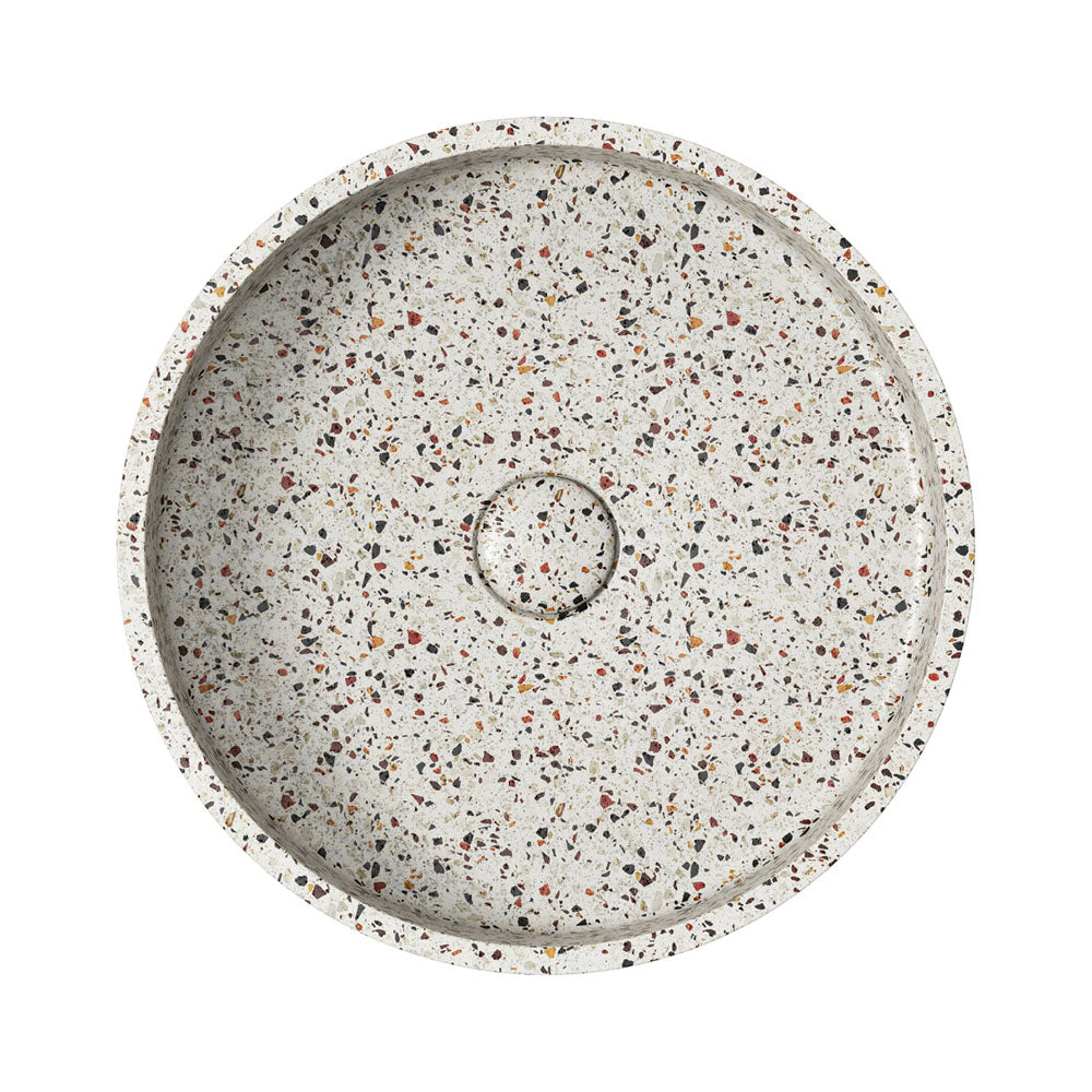 Jada Round Concrete Above Counter Basin