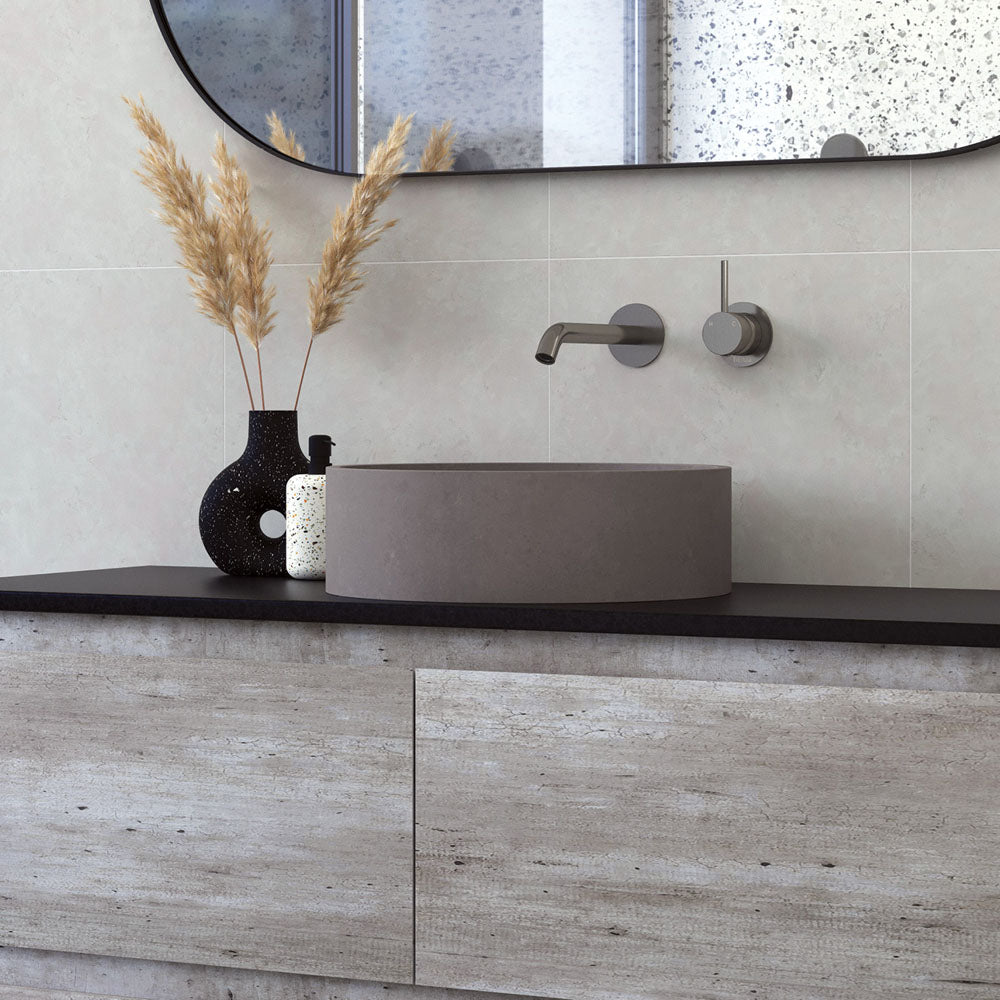 Jada Round Concrete Above Counter Basin