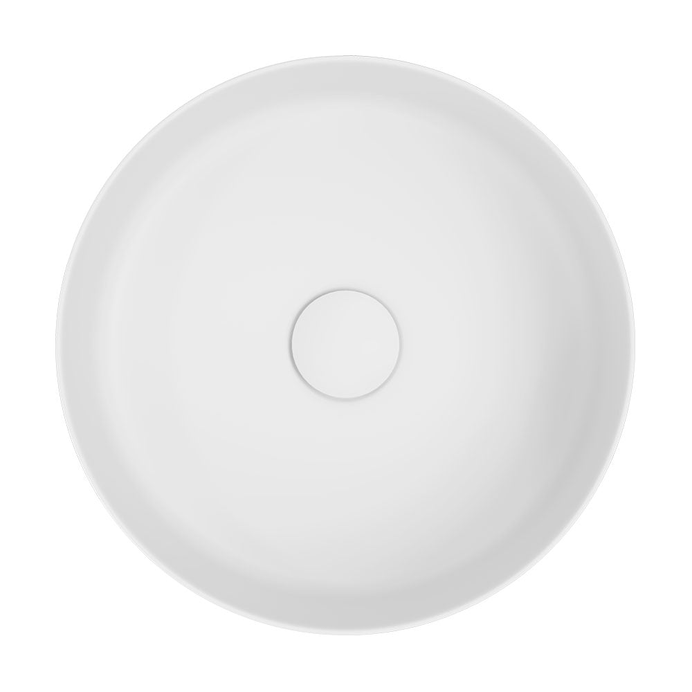 Reba Above Counter Basin, Matte White