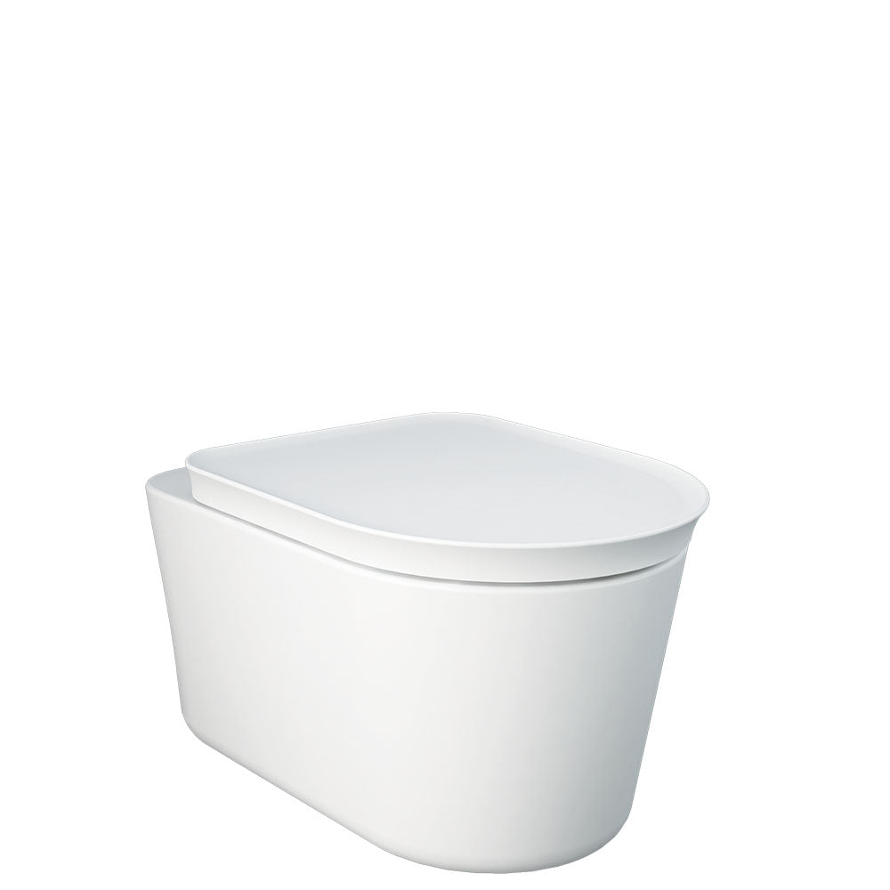 RAK Valet Wall-Hung Toilet, Matte White - Neche Interiors