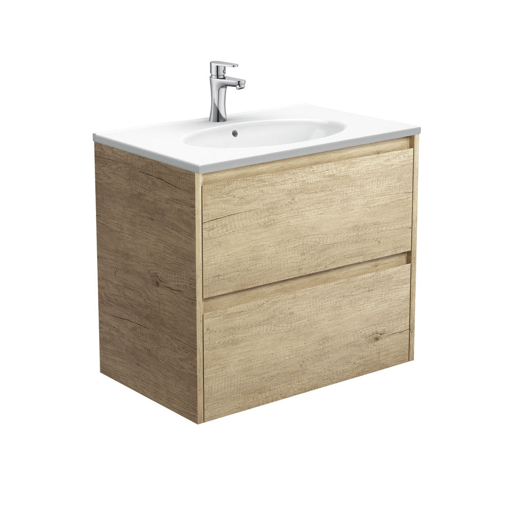 Rotondo Amato Scandi Oak Wall-Hung Vanity
