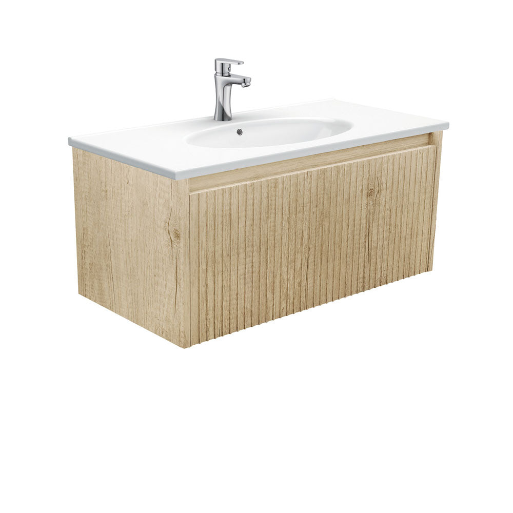 Rotondo Alina Scandi Oak Wall-Hung Vanity