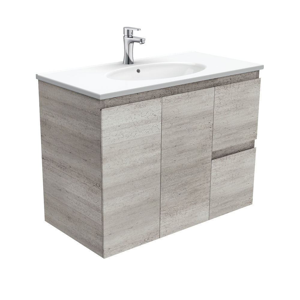 Rotondo Edge Industrial Wall-Hung Vanity