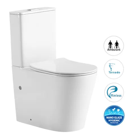 Radiant Back To Wall Toilet Suite - Neche Interiors