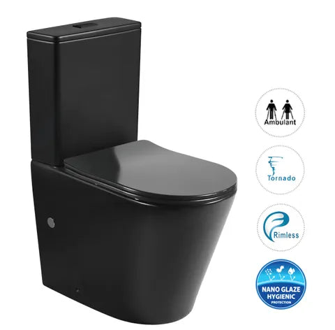Radiant Back To Wall Toilet Suite - Neche Interiors