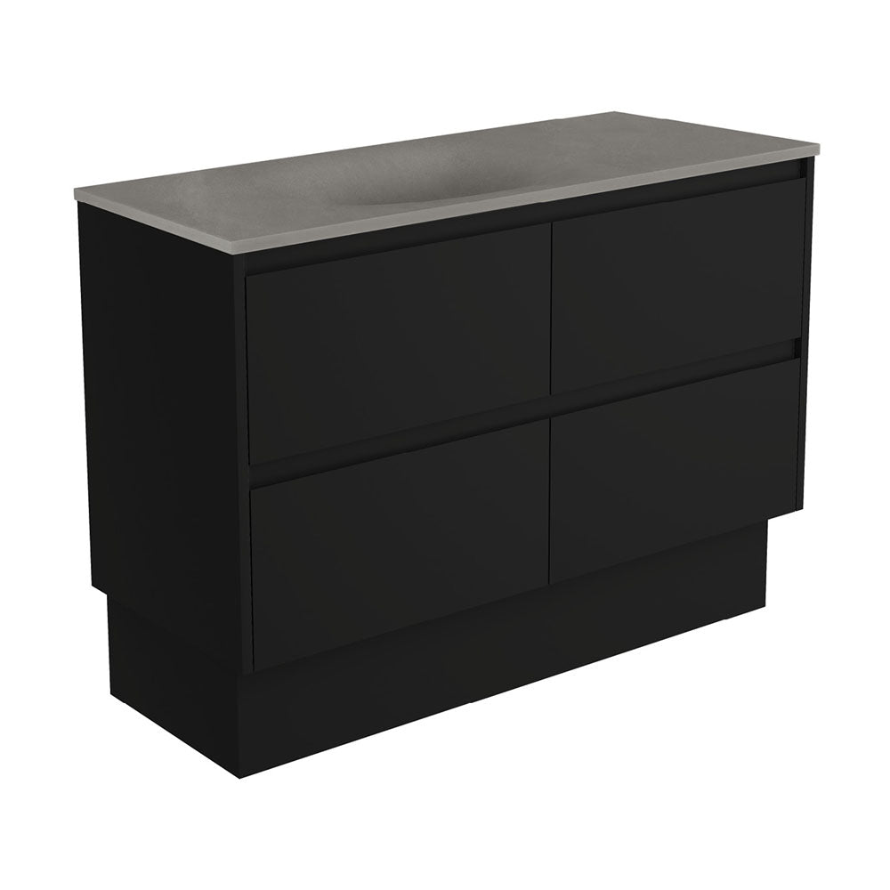 Satori Amato Satin Black Vanity On Kick