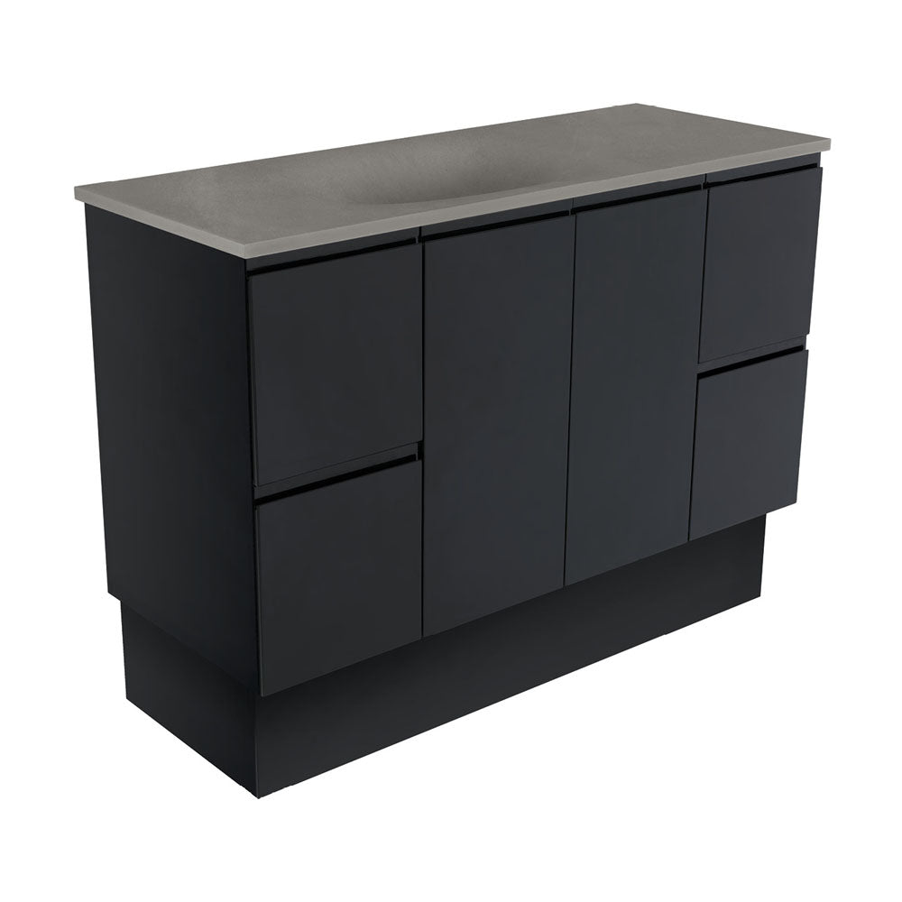 Satori Fingerpull Satin Black Vanity On Kick