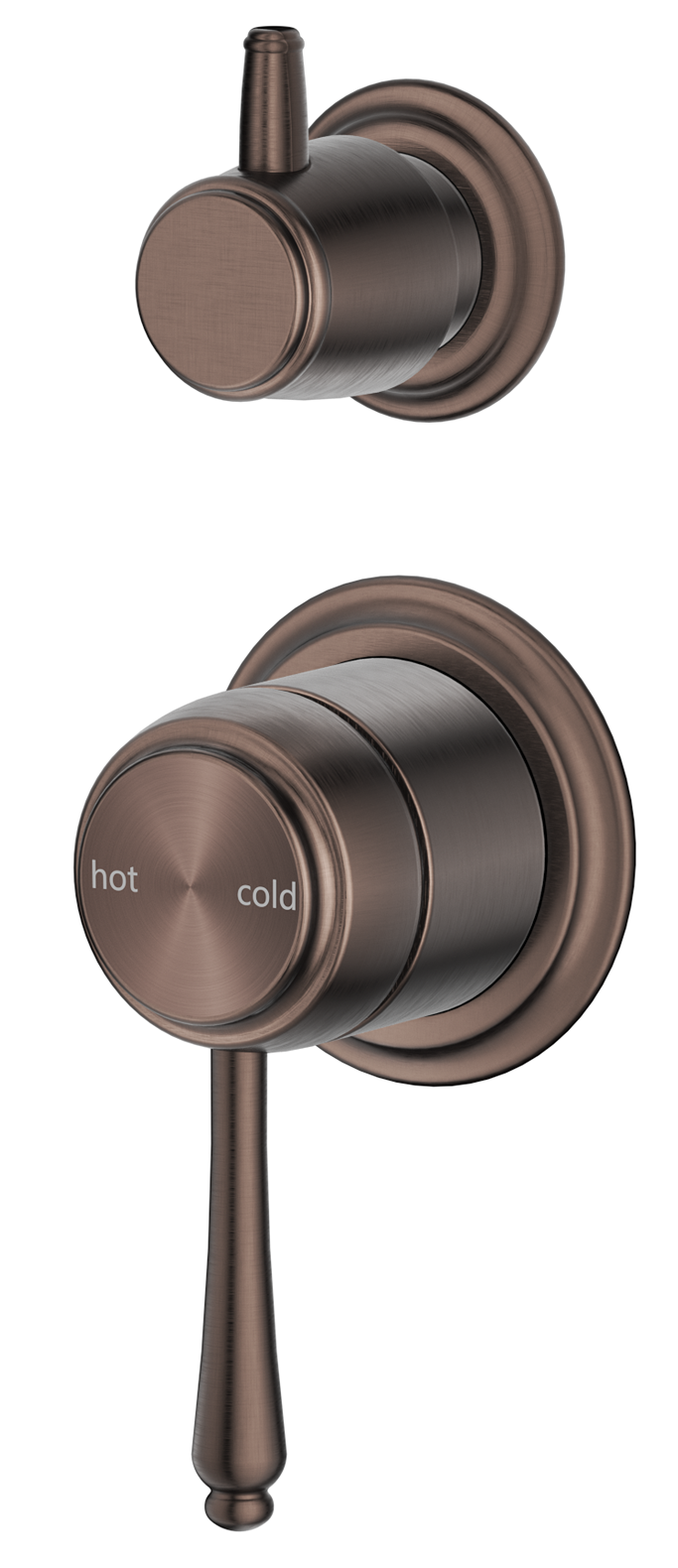 Mica Heritage Shower Mixer Diverter - TRIM KIT ONLY - Neche Interiors