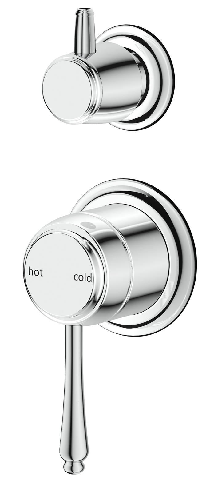Mica Heritage Shower Mixer Diverter - TRIM KIT ONLY - Neche Interiors