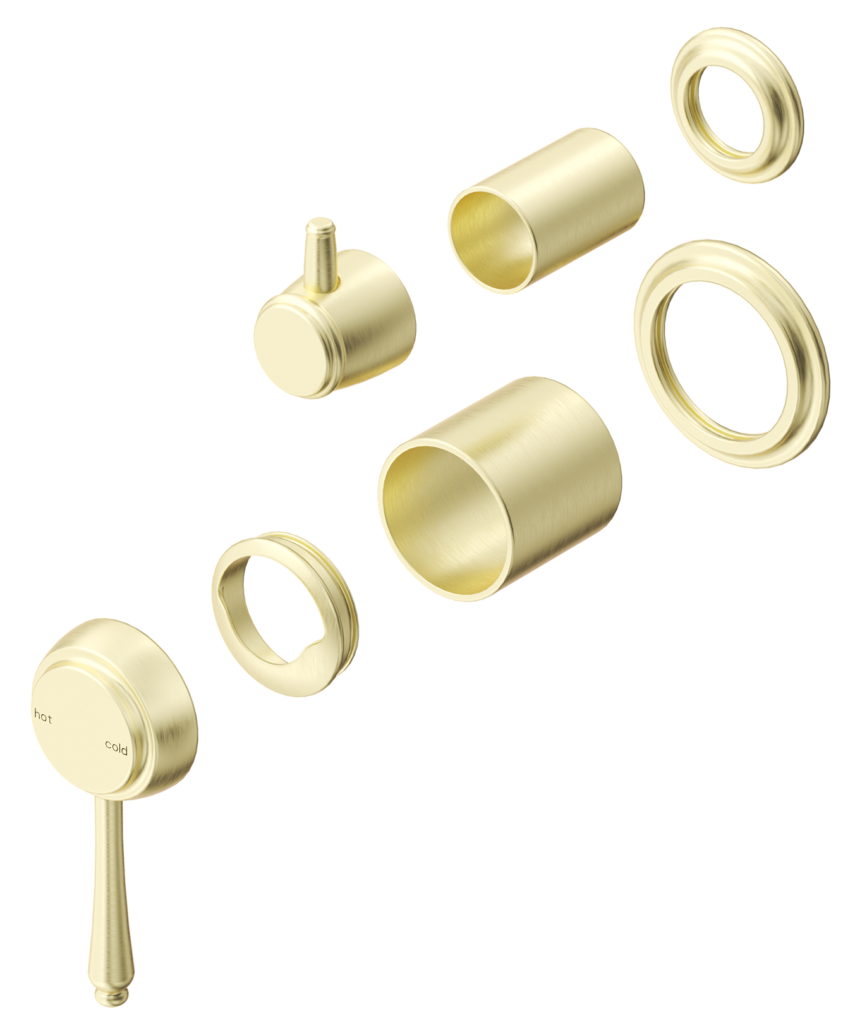 Mica Heritage Shower Mixer Diverter - TRIM KIT ONLY - Neche Interiors