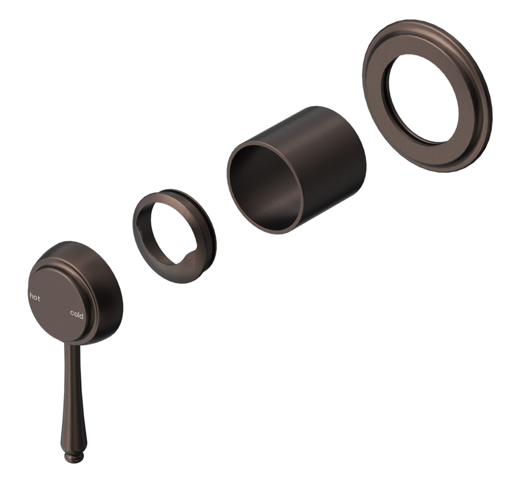 Mica Heritage Shower Mixer - TRIM KIT ONLY - Neche Interiors