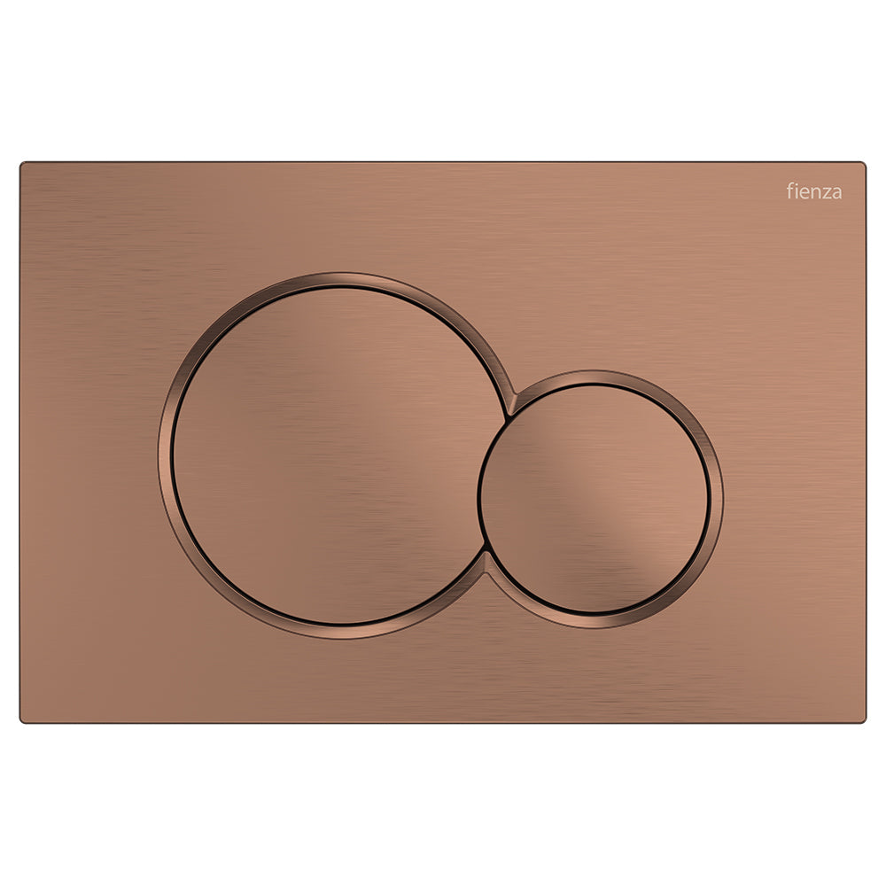 Fienza Sigma Round Button Flush Plate