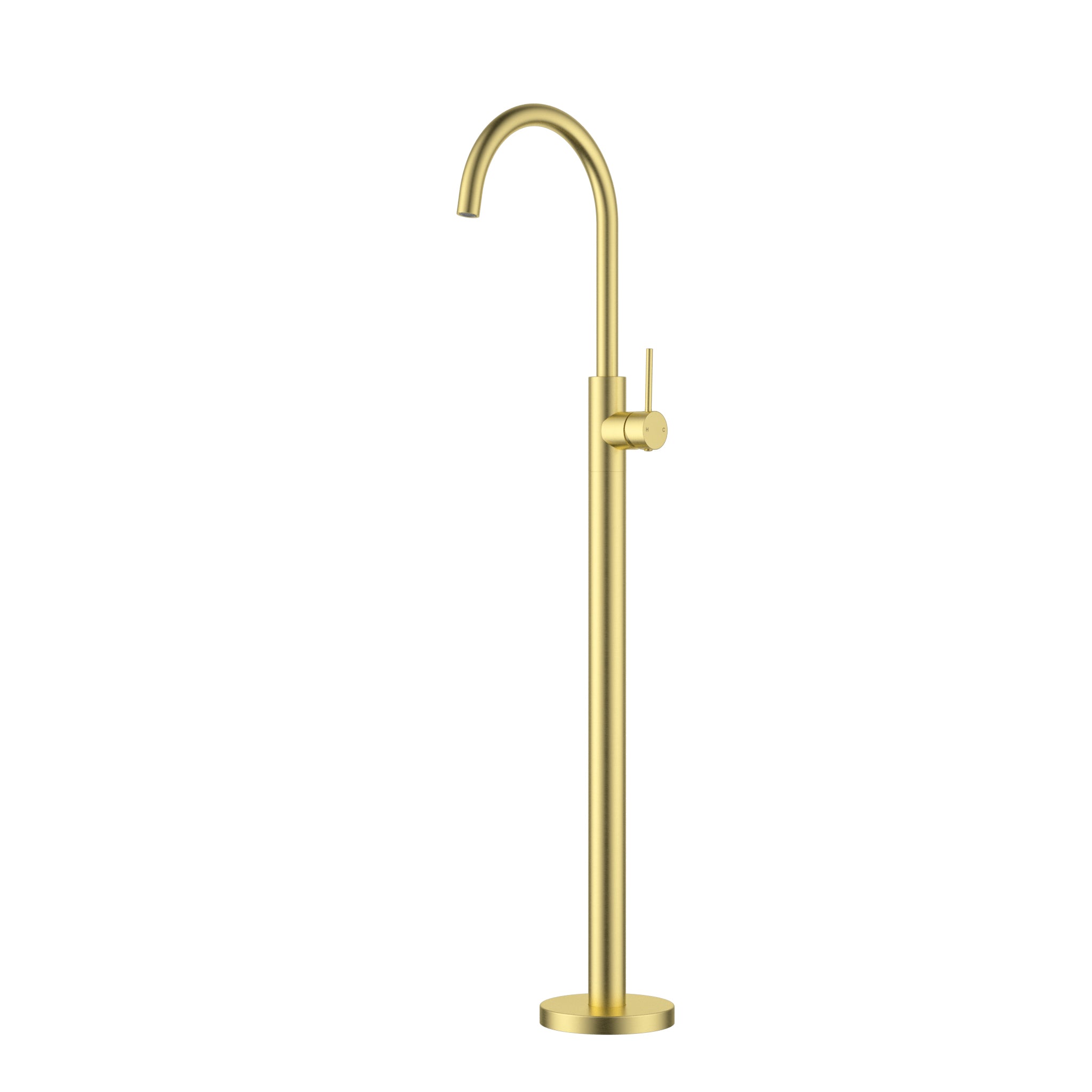 Otus Freestanding Bath Spout With Mixer - Neche Interiors
